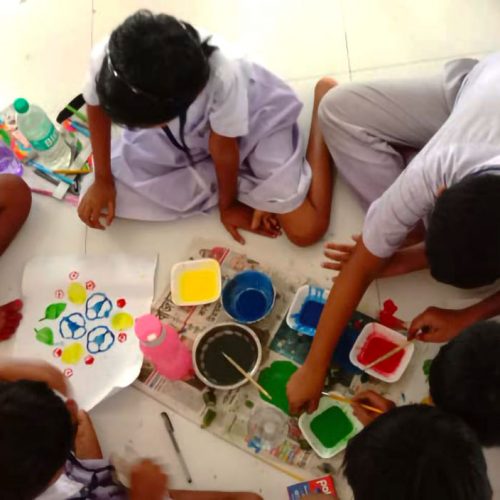 Art & Craft at Joynagar School